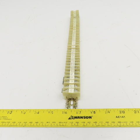 Allen Bradley Bul 1492 Style F Wire Terminal Block Lot Of 40
