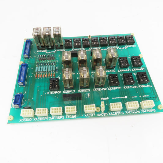Mazak D65RA002610 Relay Board