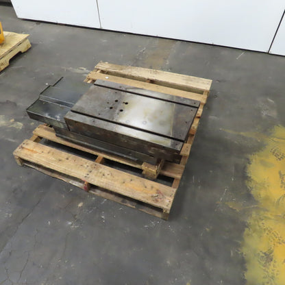 ABUVA Uvamatic Grinding Cell 26.5x15" Sliding Jig Fixture Table 190mm Stroke