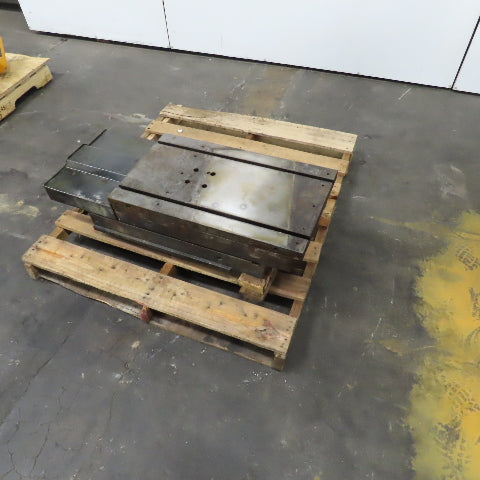 ABUVA Uvamatic Grinding Cell 26.5x15" Sliding Jig Fixture Table 190mm Stroke