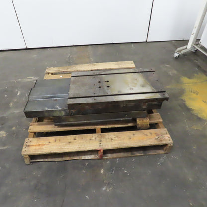 ABUVA Uvamatic Grinding Cell 26.5x15" Sliding Jig Fixture Table 190mm Stroke