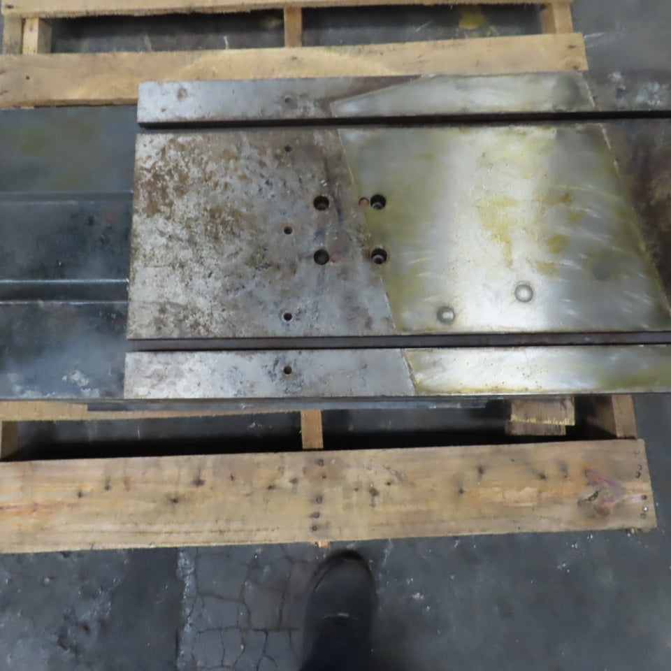 ABUVA Uvamatic Grinding Cell 26.5x15" Sliding Jig Fixture Table 190mm Stroke