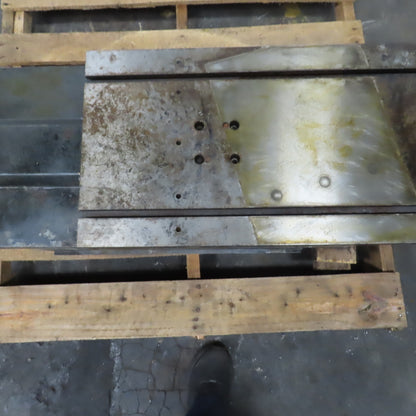 ABUVA Uvamatic Grinding Cell 26.5x15" Sliding Jig Fixture Table 190mm Stroke