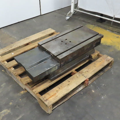 ABUVA Uvamatic Grinding Cell 26.5x15" Sliding Jig Fixture Table 190mm Stroke