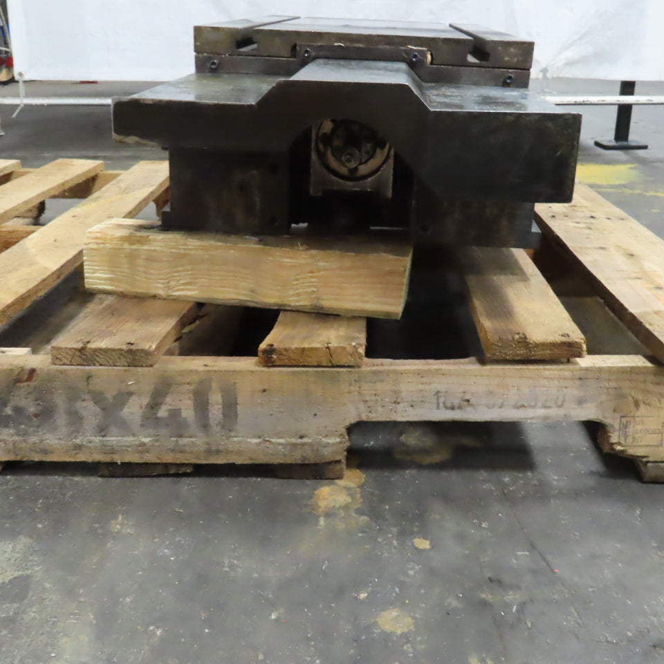 ABUVA Uvamatic Grinding Cell 26.5x15" Sliding Jig Fixture Table 190mm Stroke