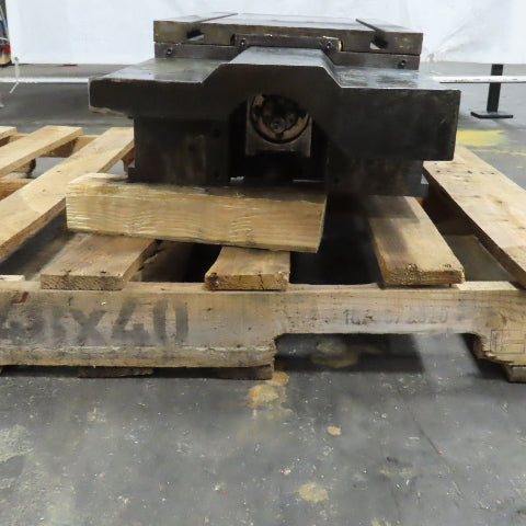 ABUVA Uvamatic Grinding Cell 26.5x15" Sliding Jig Fixture Table 190mm Stroke
