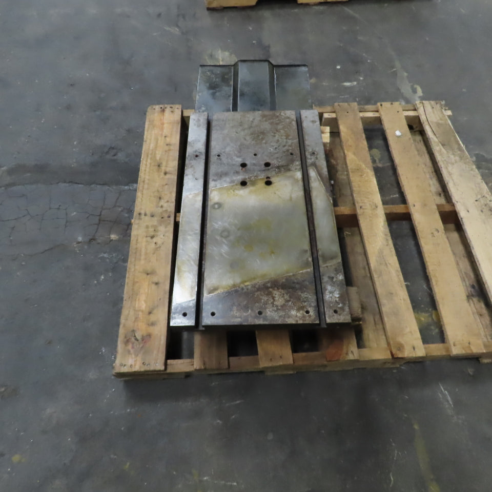 ABUVA Uvamatic Grinding Cell 26.5x15" Sliding Jig Fixture Table 190mm Stroke