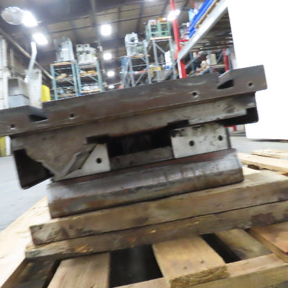 ABUVA Uvamatic Grinding Cell 26.5x15" Sliding Jig Fixture Table 190mm Stroke