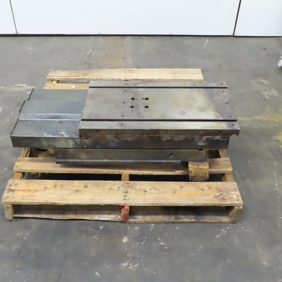 ABUVA Uvamatic Grinding Cell 26.5x15" Sliding Jig Fixture Table 190mm Stroke