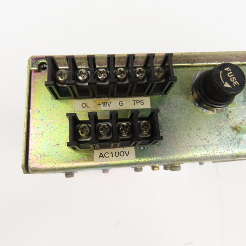 Mazak D70UB001832 Power Supply Input 100V 18V Output