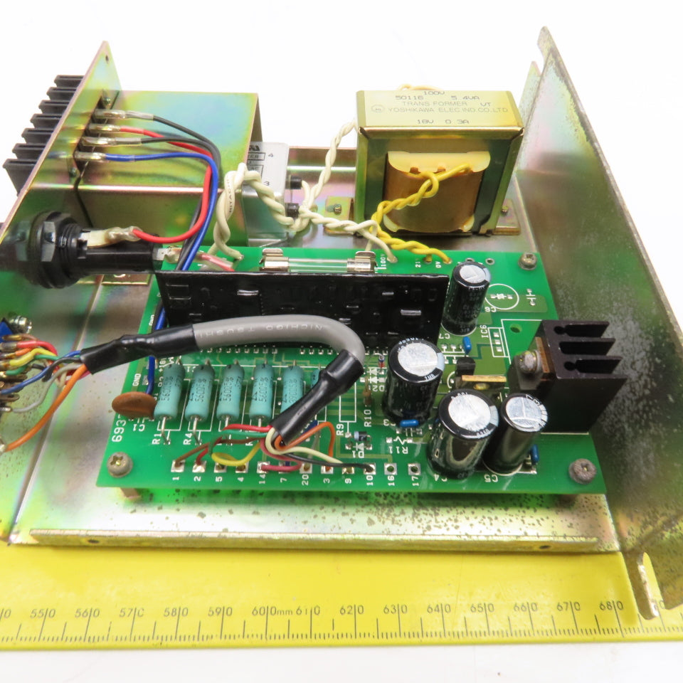 Mazak D70UB001832 Power Supply Input 100V 18V Output