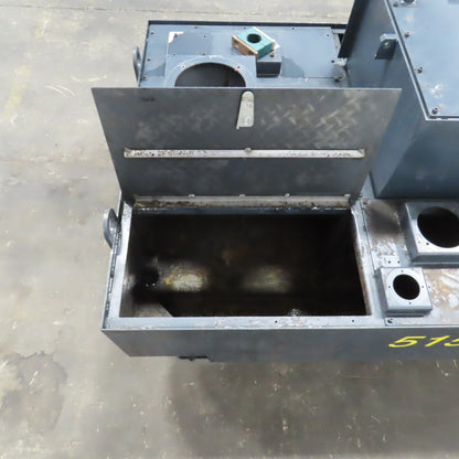 Mosnic RD3C-112A Incline Chip Conveyor Coolant Filtration 14"W 40" Discharge 3PH