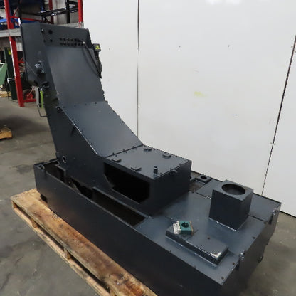 Mosnic RD3C-112A Incline Chip Conveyor Coolant Filtration 14"W 40" Discharge 3PH