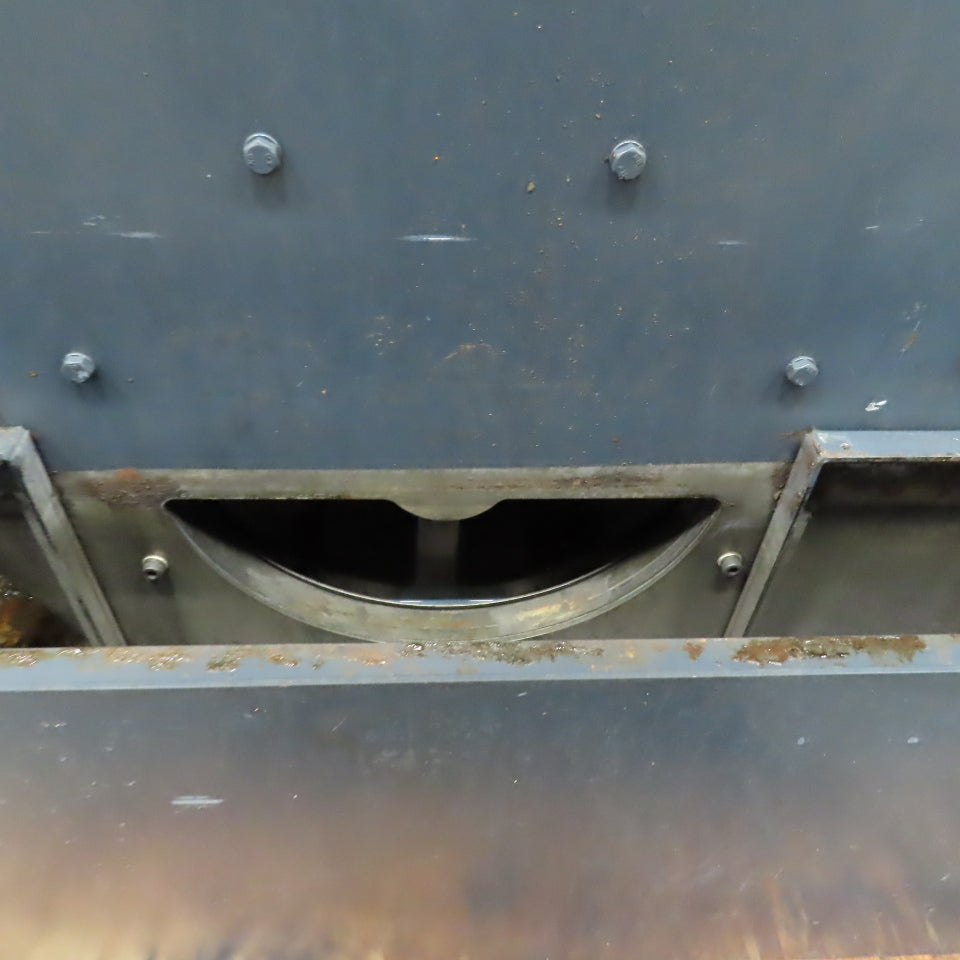 Mosnic RD3C-112A Incline Chip Conveyor Coolant Filtration 14"W 40" Discharge 3PH