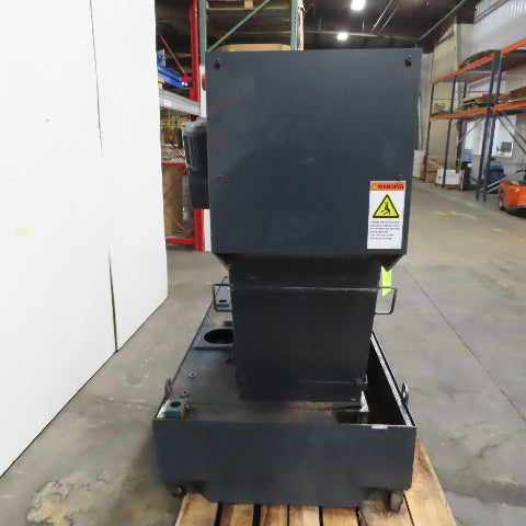 Mosnic RD3C-112A Incline Chip Conveyor Coolant Filtration 14"W 40" Discharge 3PH