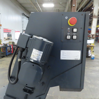 Mosnic RD3C-112A Incline Chip Conveyor Coolant Filtration 14"W 40" Discharge 3PH