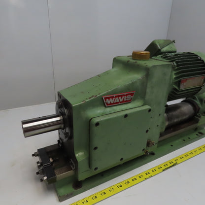 Wavis Horizontal Boring Head 8-1/2" Stroke 1120RPM 0.35KW 230/480V 3Ph