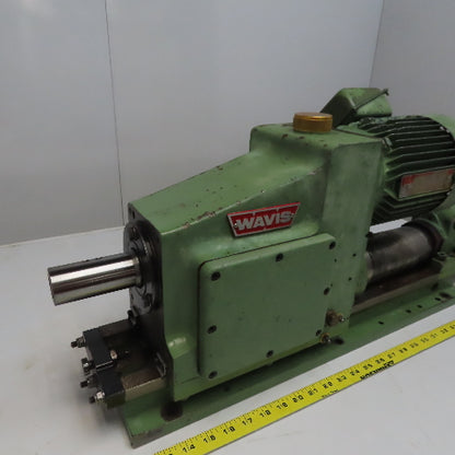 Wavis Horizontal Boring Head 8-1/2" Stroke 1120RPM 0.35KW 230/480V 3Ph