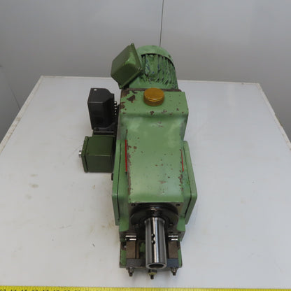 Wavis Horizontal Boring Head 8-1/2" Stroke 1120RPM 0.35KW 230/480V 3Ph