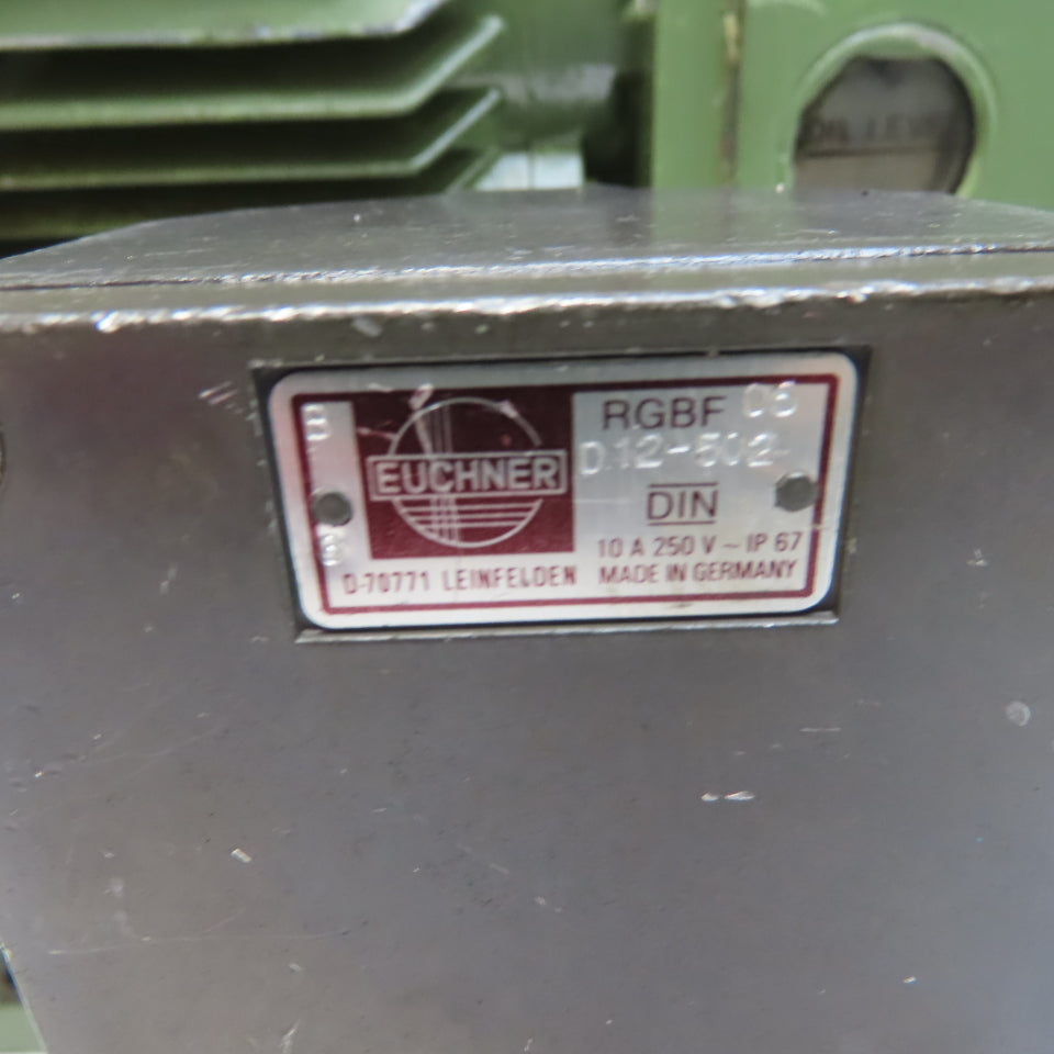 Wavis Horizontal Boring Head 8-1/2" Stroke 1150RPM 0.55KW 460V 3Ph