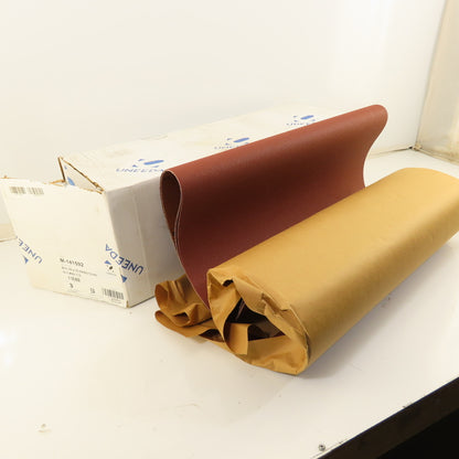 Uneeda M-141592 25" x 75" RKXO Cloth #80 Grit T10 Sanding Belts Lot Of 3