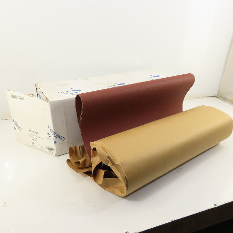 Uneeda M-141592 25" x 75" RKXO Cloth #80 Grit T10 Sanding Belts Lot Of 3