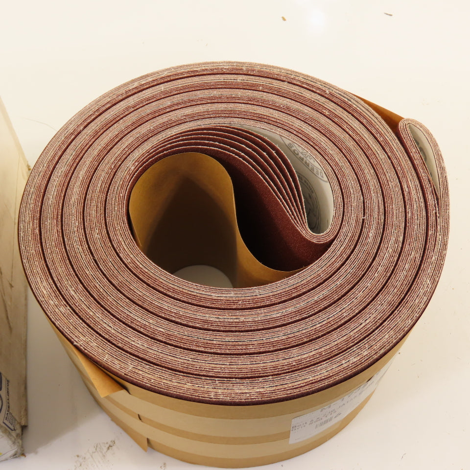 Uneeda M-173299 6" x 230" JA165 Cloth #80 Grit T14 Sanding Belts Lot Of 6
