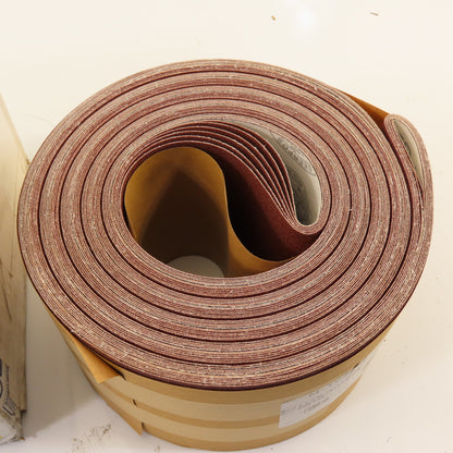 Uneeda M-173299 6" x 230" JA165 Cloth #80 Grit T14 Sanding Belts Lot Of 6