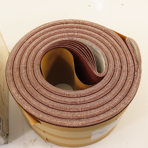 Uneeda M-173299 6" x 230" JA165 Cloth #80 Grit T14 Sanding Belts Lot Of 6