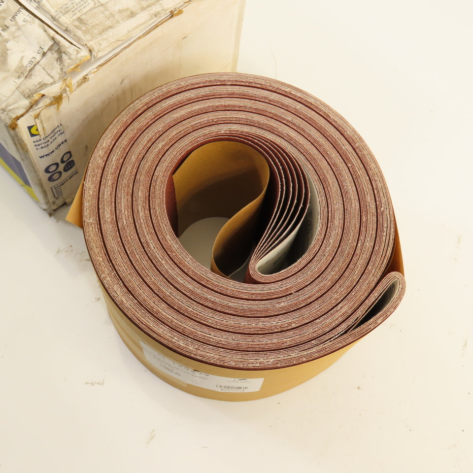 Uneeda M-173299 6" x 230" JA165 Cloth #80 Grit T14 Sanding Belts Lot Of 6