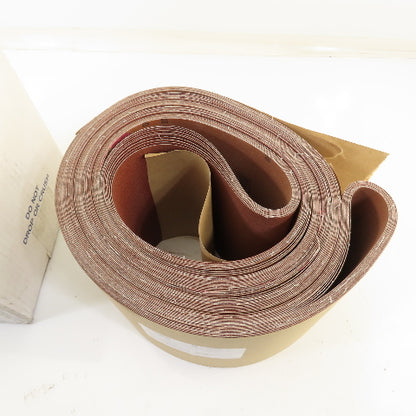 Uneeda M-159348 8" x 164" RKXO Cloth #100 Grit T13 Sanding Belts Lot Of 10