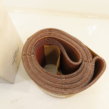 Uneeda M-159348 8" x 164" RKXO Cloth #100 Grit T13 Sanding Belts Lot Of 10