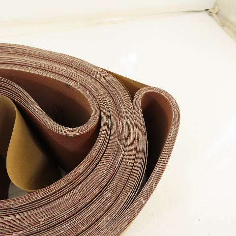 Uneeda M-159348 8" x 164" RKXO Cloth #100 Grit T13 Sanding Belts Lot Of 10