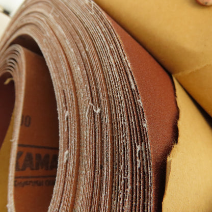 Uneeda M-159348 8" x 164" RKXO Cloth #100 Grit T13 Sanding Belts Lot Of 10