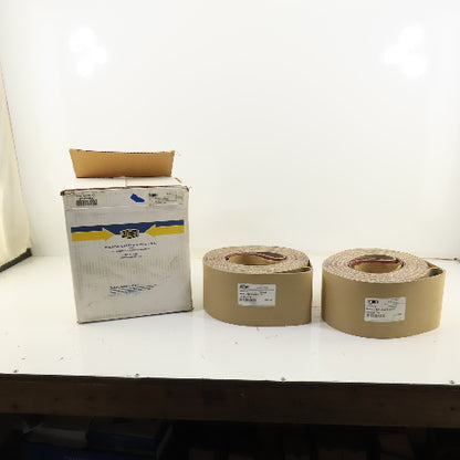 Uneeda M-153046 6" x 335" UMAYD Cloth #80 Grit T14 Sanding Belts Lot Of 10