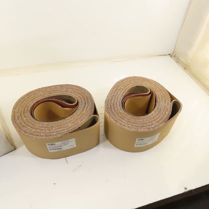Uneeda M-153046 6" x 335" UMAYD Cloth #80 Grit T14 Sanding Belts Lot Of 10