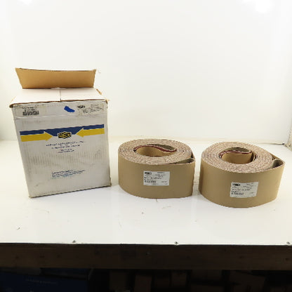 Uneeda M-153046 6" x 335" UMAYD Cloth #80 Grit T14 Sanding Belts Lot Of 10