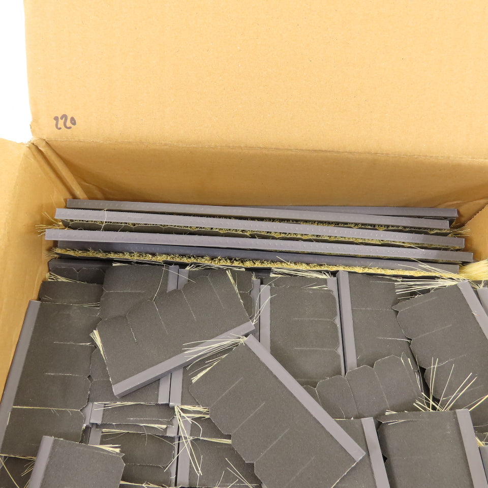 Uneeda P-106345 P-106344 AB-Abr Replacement Insert Brushes SL P220 Grit Lot/240