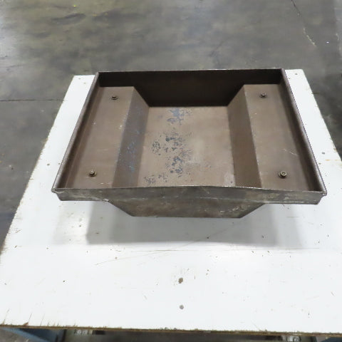 26-1/2" x 21" Mobile Cart Transport Warehouse Dolly 6-3/4" H W/4 Swivel Casters