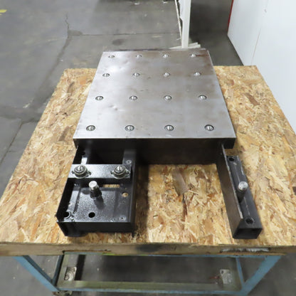 31-1/4"x 23-1/2" Ball Transfer Table From Amada LCE-645 Laser 34-1/4x24-3/4" OAL