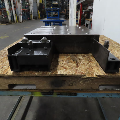 31-1/4"x 23-1/2" Ball Transfer Table From Amada LCE-645 Laser 34-1/4x24-3/4" OAL
