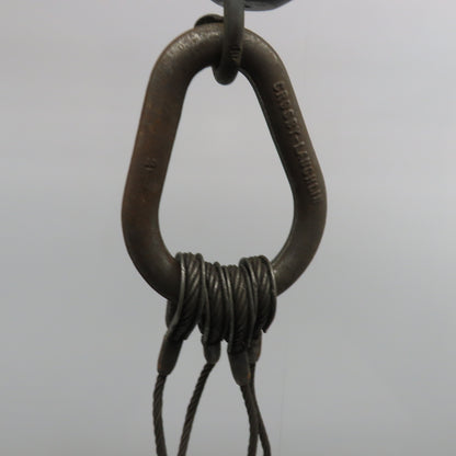 Crosby Laughlin 30" 4 Leg Wire Rope Bridle Sling Open Hooks 5/16"
