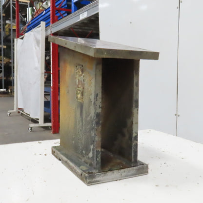12° Angled Steel Riser Block Setup Fixture 16" x 7-3/4" x 17-1/4" H 7/8" Thick