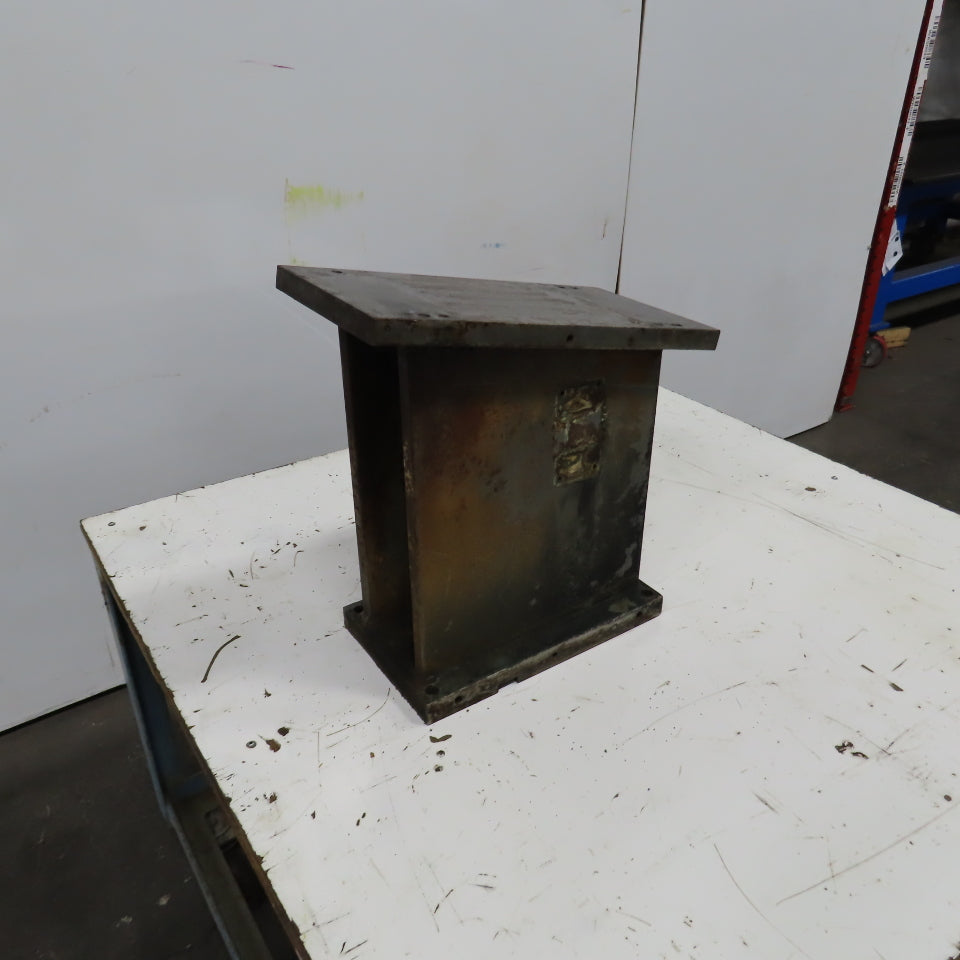 12° Angled Steel Riser Block Setup Fixture 16" x 7-3/4" x 17-1/4" H 7/8" Thick