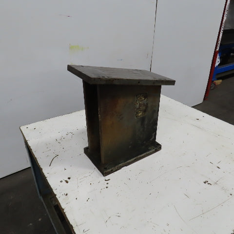 12° Angled Steel Riser Block Setup Fixture 16" x 7-3/4" x 17-1/4" H 7/8" Thick
