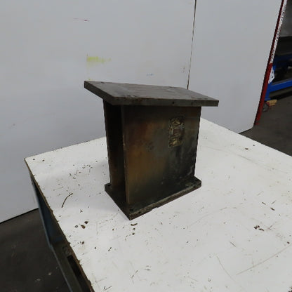 12° Angled Steel Riser Block Setup Fixture 16" x 7-3/4" x 17-1/4" H 7/8" Thick