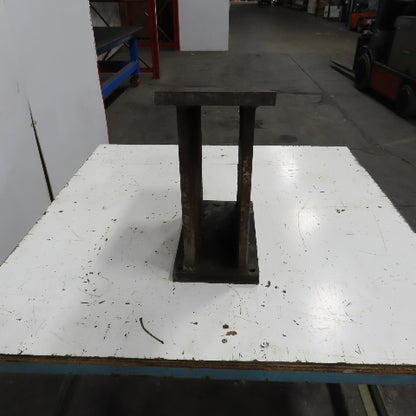 12° Angled Steel Riser Block Setup Fixture 16" x 7-3/4" x 17-1/4" H 7/8" Thick