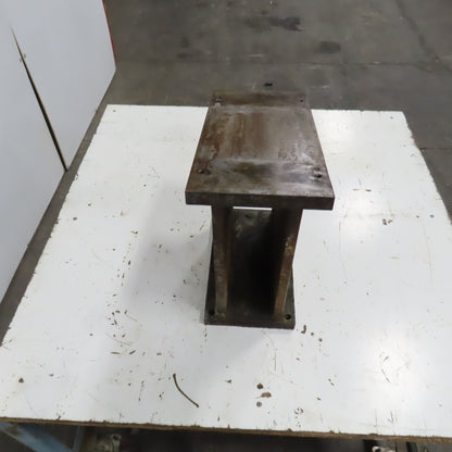 12° Angled Steel Riser Block Setup Fixture 16" x 7-3/4" x 17-1/4" H 7/8" Thick