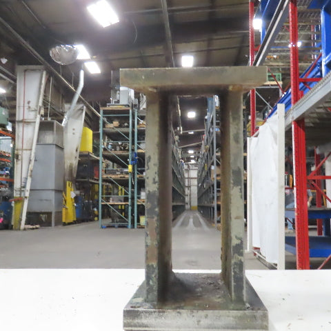 12° Angled Steel Riser Block Setup Fixture 16" x 7-3/4" x 17-1/4" H 7/8" Thick