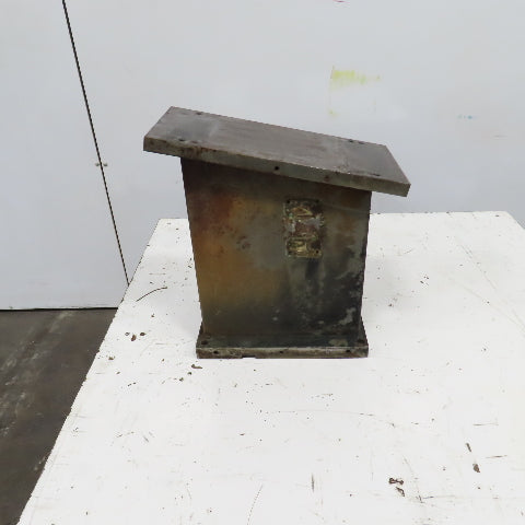 12° Angled Steel Riser Block Setup Fixture 16" x 7-3/4" x 17-1/4" H 7/8" Thick